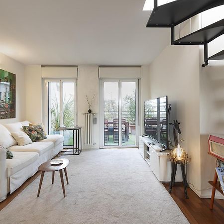 Giresio 41 - Your Penthouse With Rooftop Garden In Milano Navigli - Wifi Esterno foto