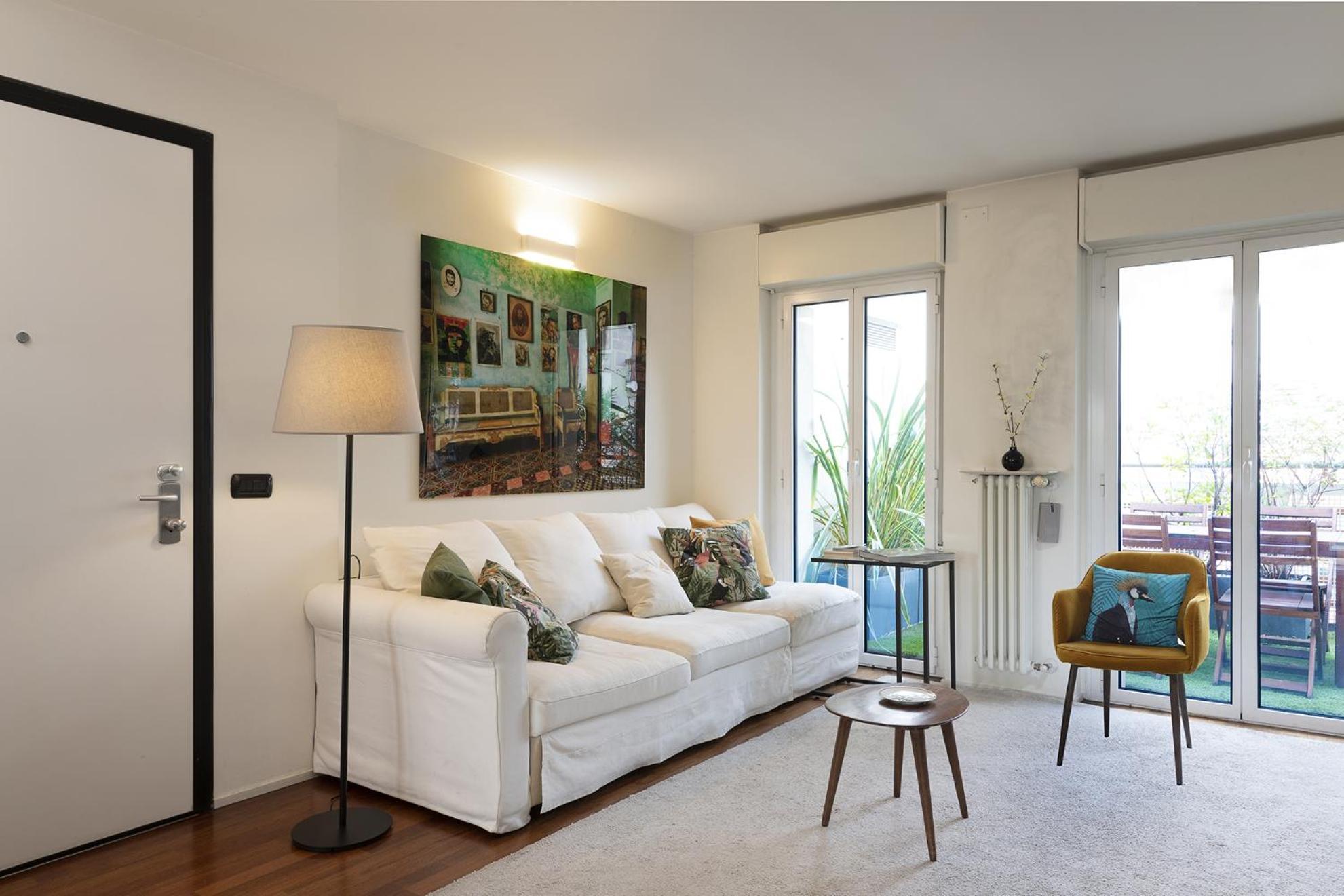 Giresio 41 - Your Penthouse With Rooftop Garden In Milano Navigli - Wifi Esterno foto