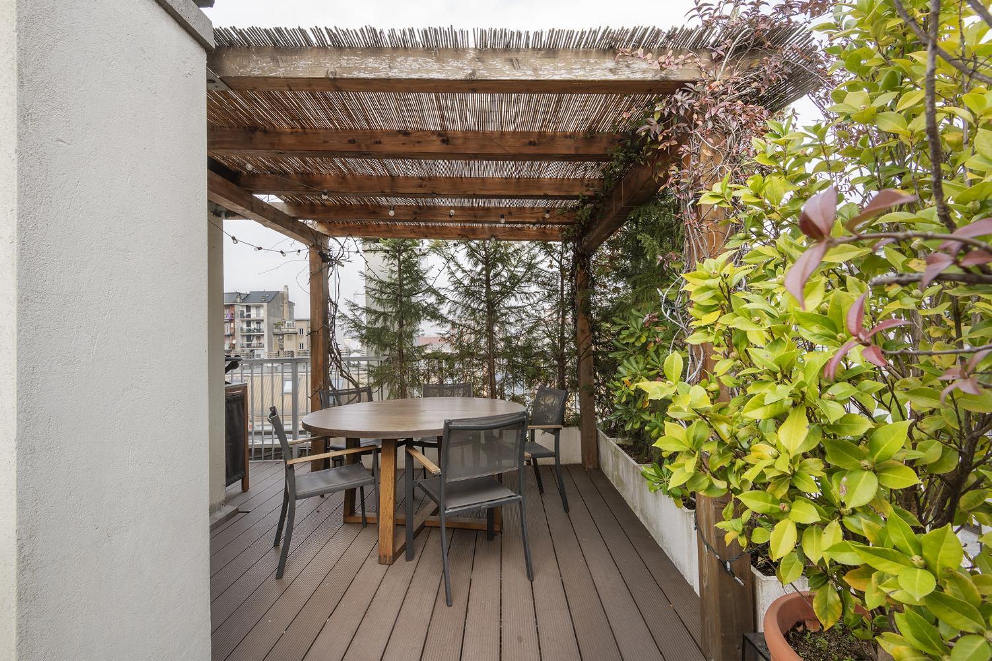 Giresio 41 - Your Penthouse With Rooftop Garden In Milano Navigli - Wifi Esterno foto